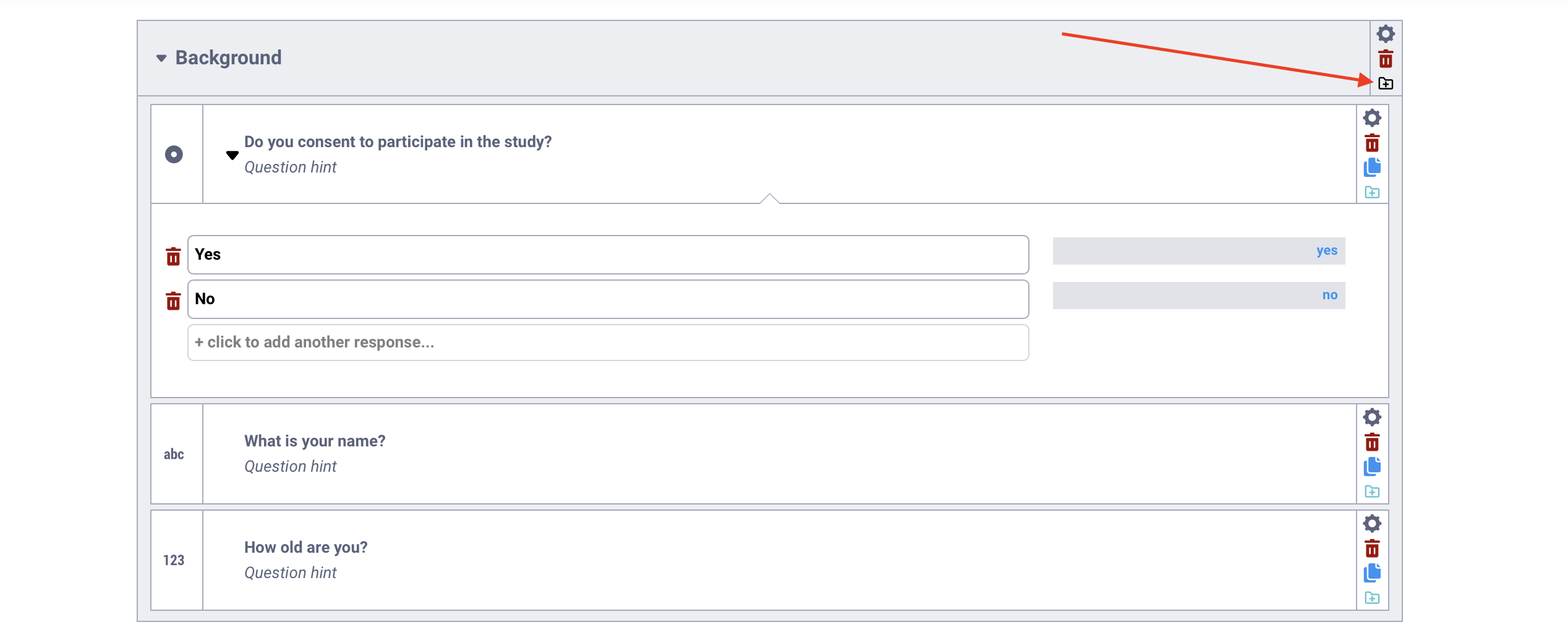 Add multiple questions to library