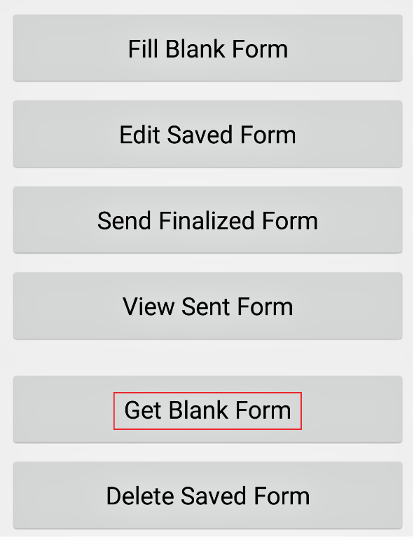 Get Blank Form Button