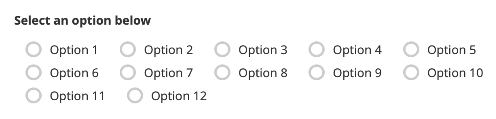 Horizontal compact appearance