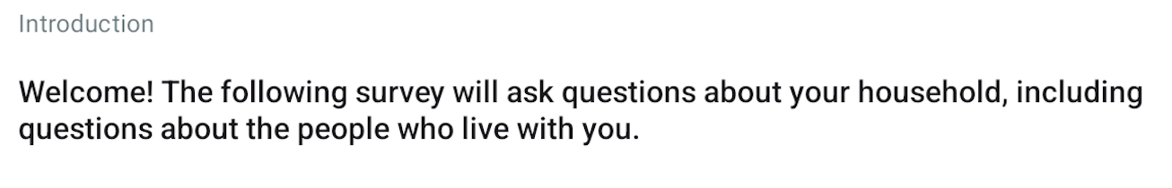 Note question in KoboCollect