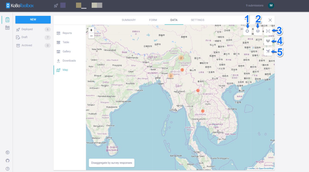 kravle privatliv udslettelse Mapping, Sharing, and Exporting GPS Data — KoboToolbox documentation