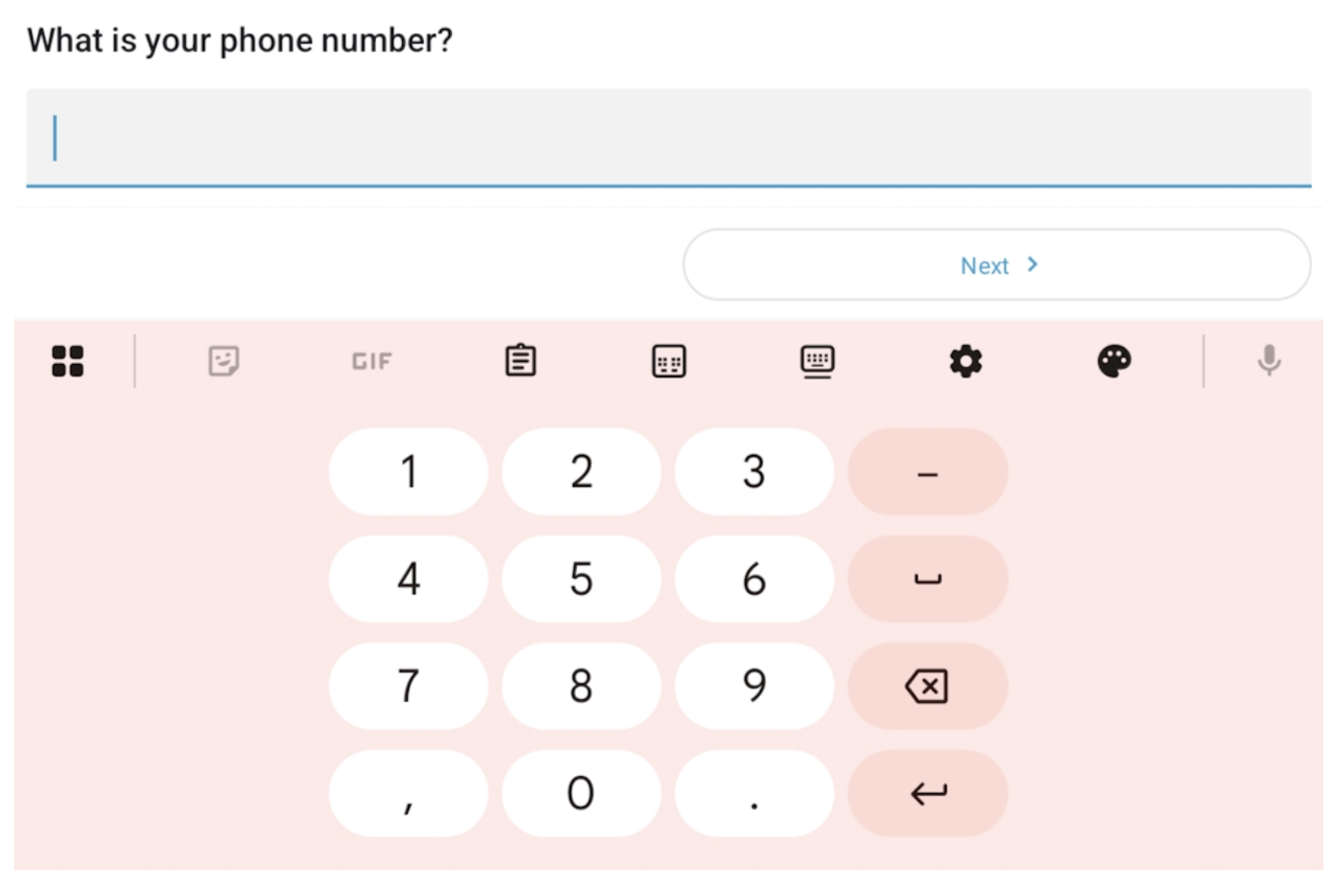 Apariencia numbers