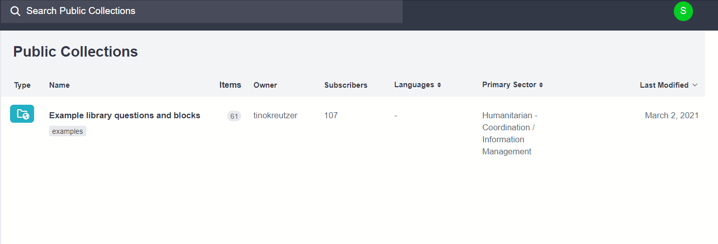 Subscribing to a Collection